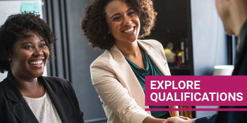 Explore Qualifications button