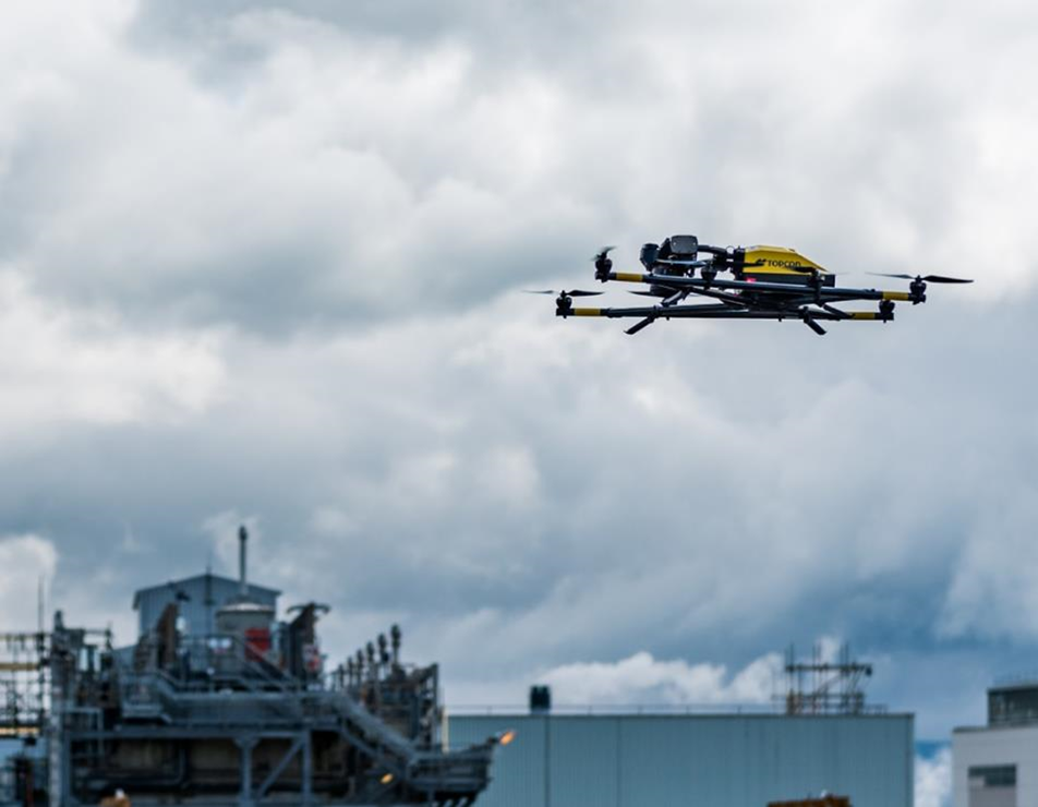 Industrial drone inspection at Sellafield