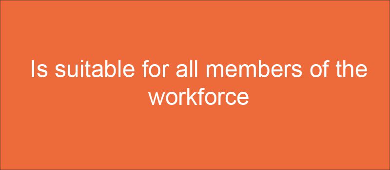 Enhances health and safety awareness