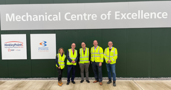 Andrew Hockey on a visit to the Mechanical Centre of Excellence at Bridgwater & Taunton College Andrew Hockey on a visit to the Mechanical Centre of Excellence at Bridgwater & Taunton College