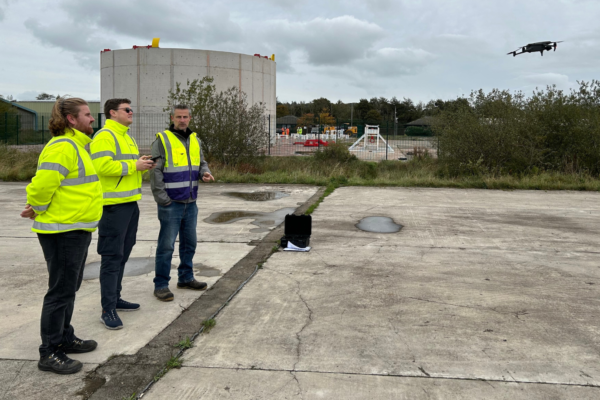 Sellafield’s Tom Calverley (centre) being put through his paces Sellafield's Tom Calverley (centre) being put through his paces
