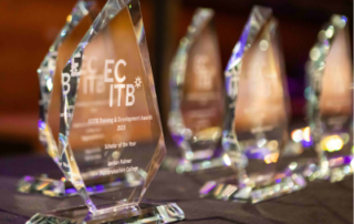 The ECI Training and Development Awards 2023 were staged at the Cutty Sark in London