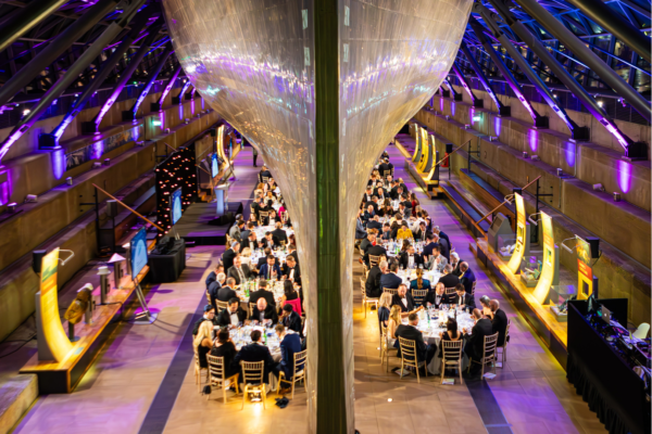 The ECI Awards 2023 took place under the hull of the Cutty Sark in London The ECI Awards 2023 took place under the hull of the Cutty Sark in London