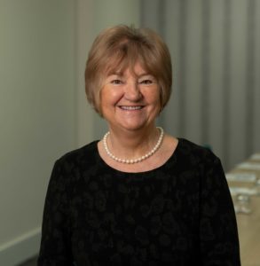 Head and shoulders photo of Lynda Armstrong OBE