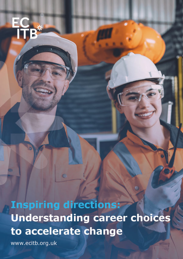 The ECITB's career motivations report is titled Inspiring directions - Understanding career choices to accelerate change