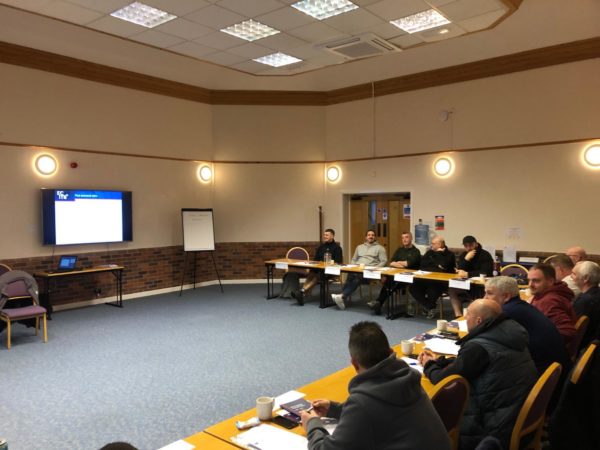 Delegates from Sellafield supply chain companies at the NAECI course facilitated by the ECITB