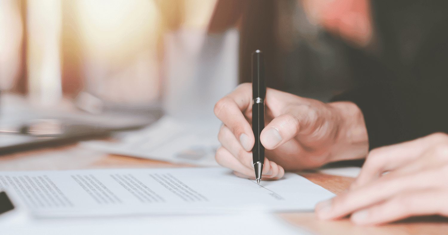 Commercial Contract Business Person Signing A Commercial Contract With A Black Pen 2 Aspect Ratio 760 400