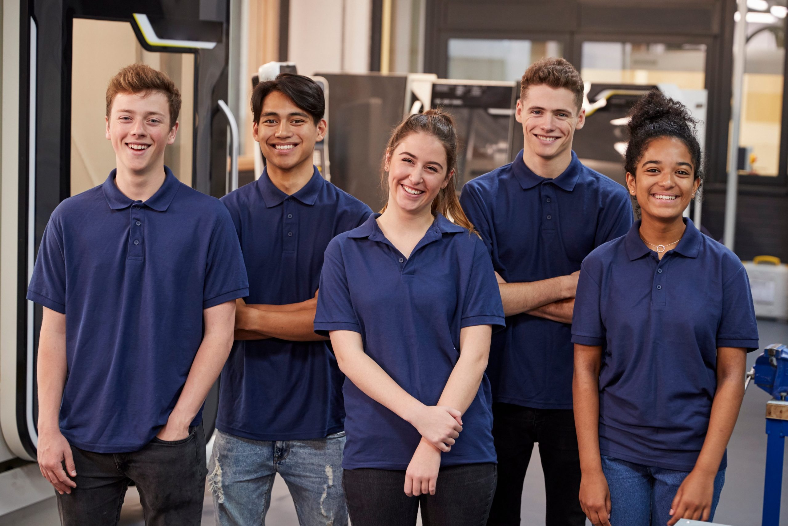 engineering apprentices on engineering career pathways