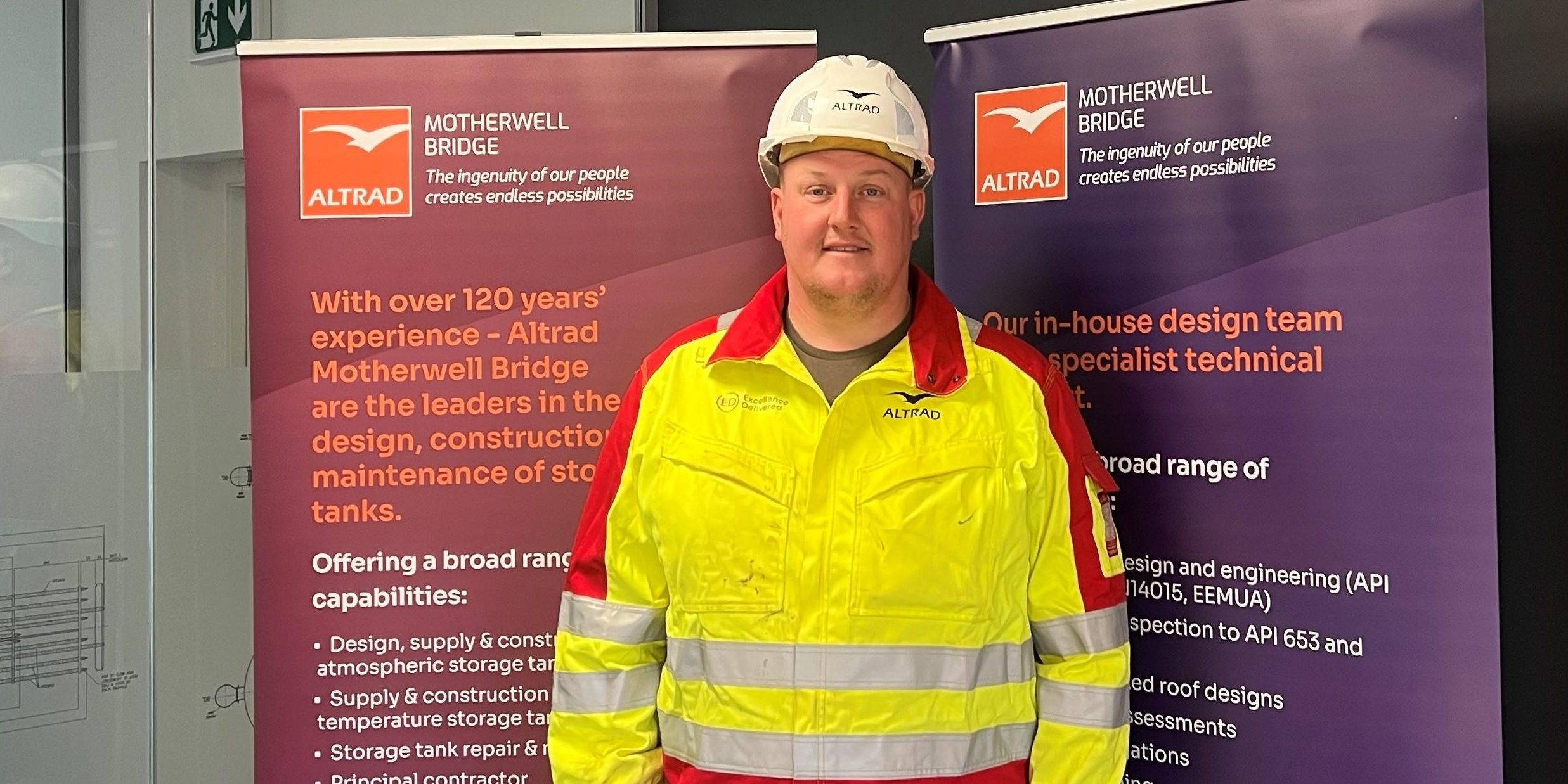 Jamie Dickie Of Altrad Motherwell Bridge Completed The ECITB Supervisor Training Programme