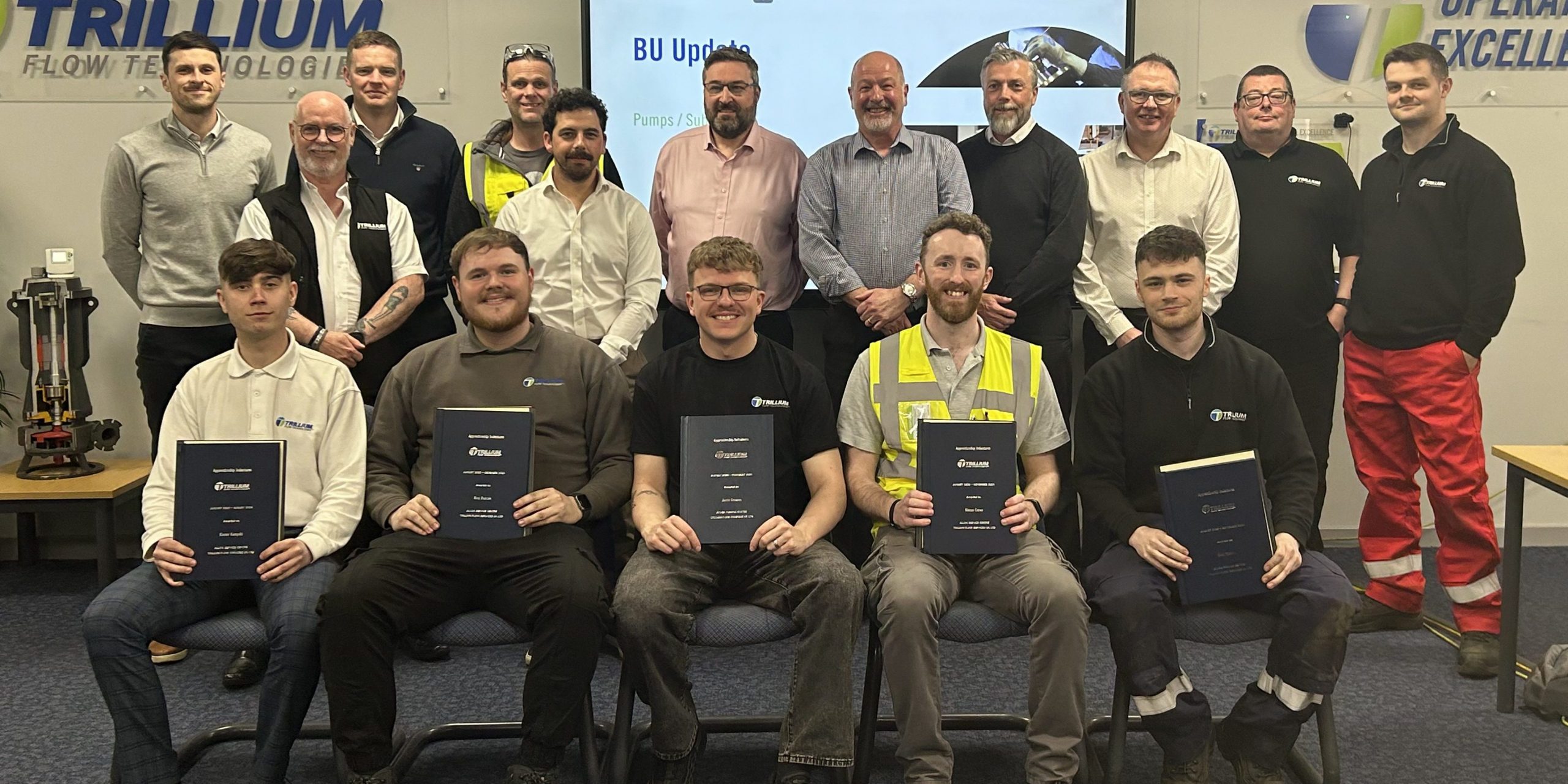 Trillium Flow Technologies Apprentices