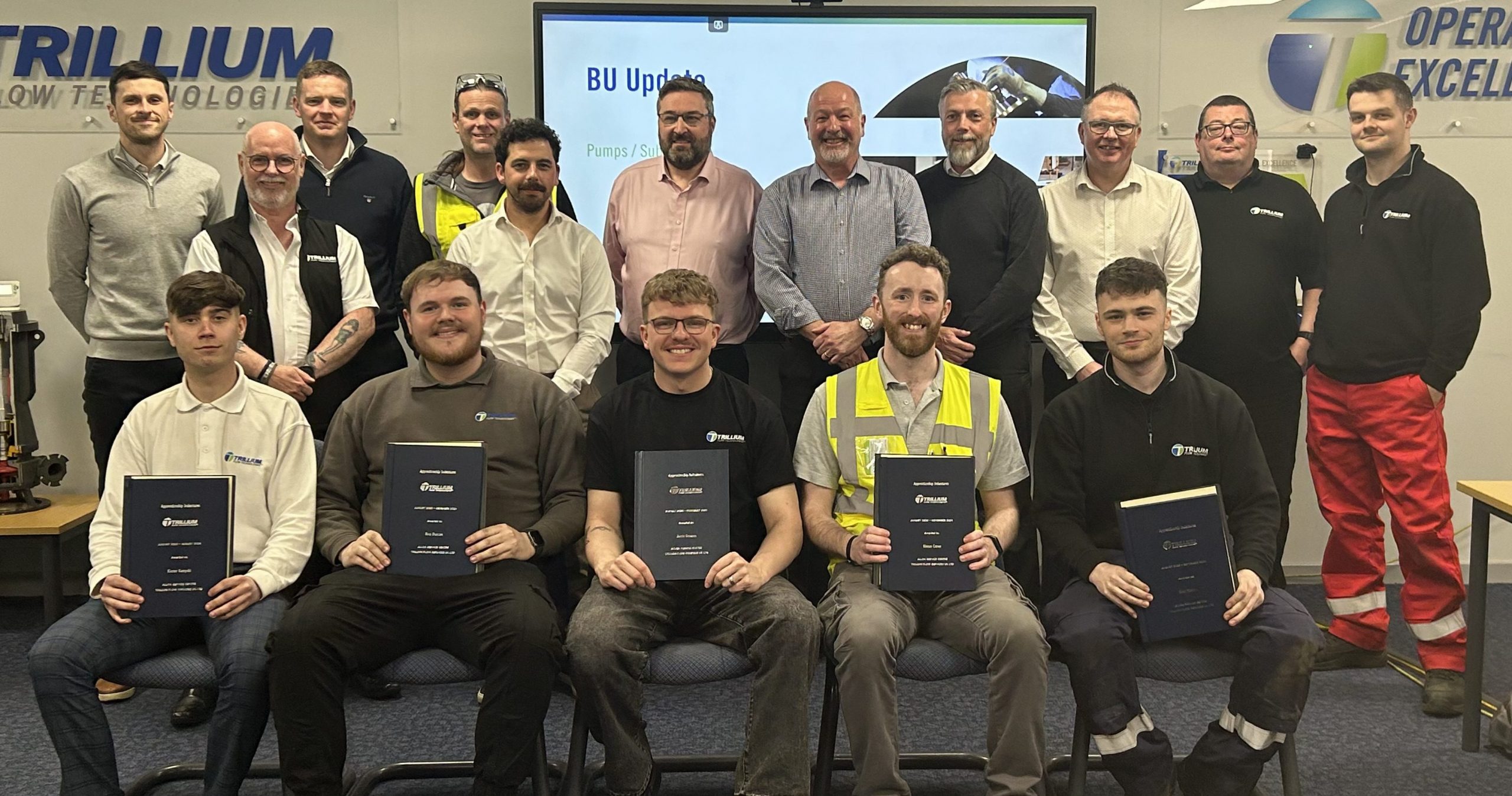 Trillium Flow Technologies Apprentices