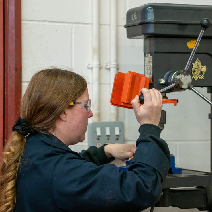 ECITB qualifications in Wales - A Learner At NPTC Group Of Colleges