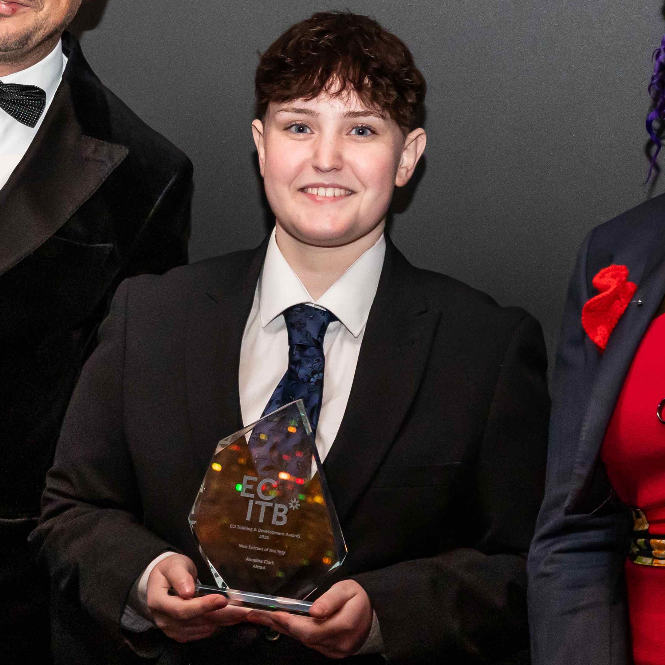 Annalise Clark Won New Entrant Of The Year At The ECI Awards