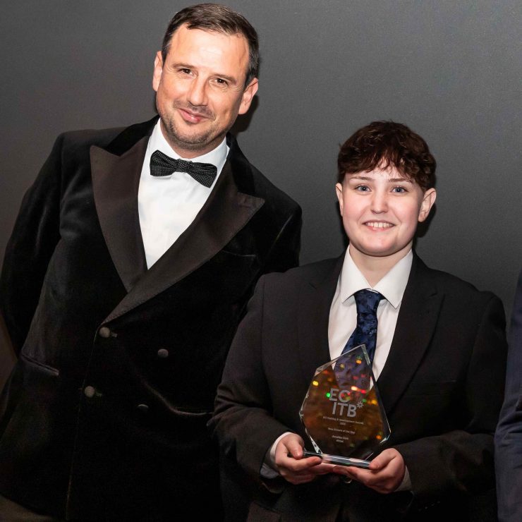 Annalise Clark Won New Entrant Of The Year At The ECI Awards