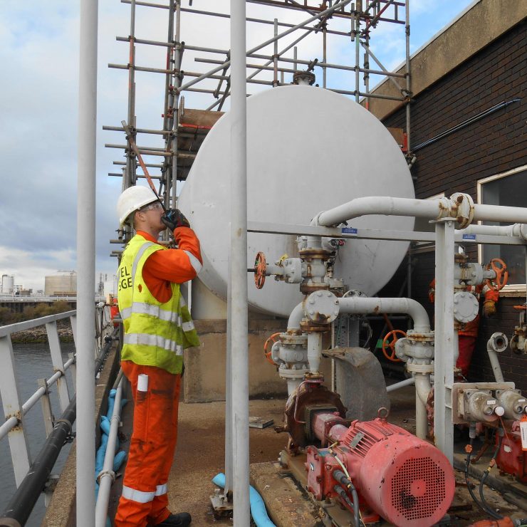 Kieran Gellatly Of Cavendish Northern During His Assessment On The Adult Learner Scheme (ALS)