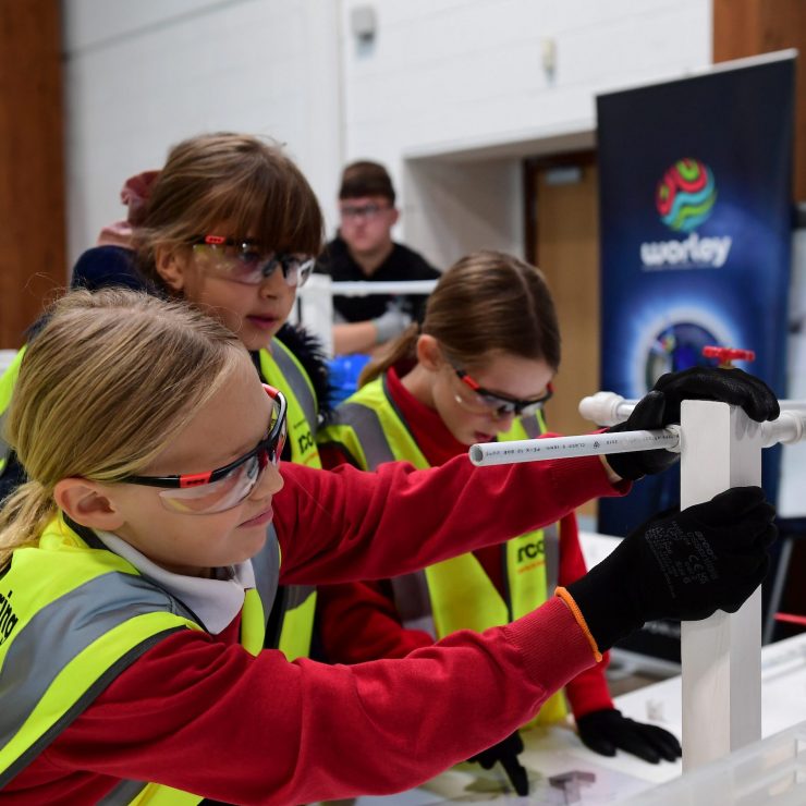 Worley's Pipe Fitting Activity At Construction & Engineering Week 2025