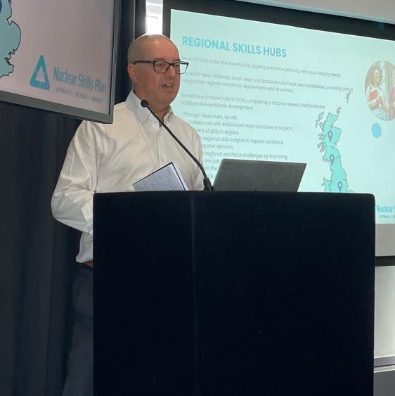 Mark Rouse Speaking About The Nuclear Skills Plan