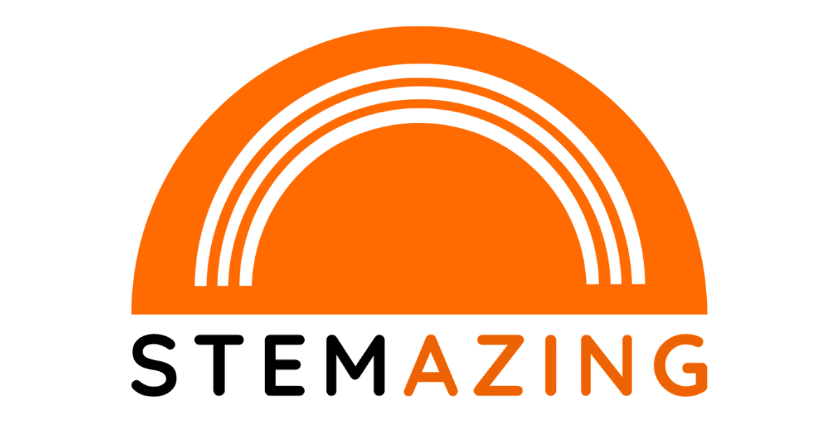 STEMAZING Logo On White Background