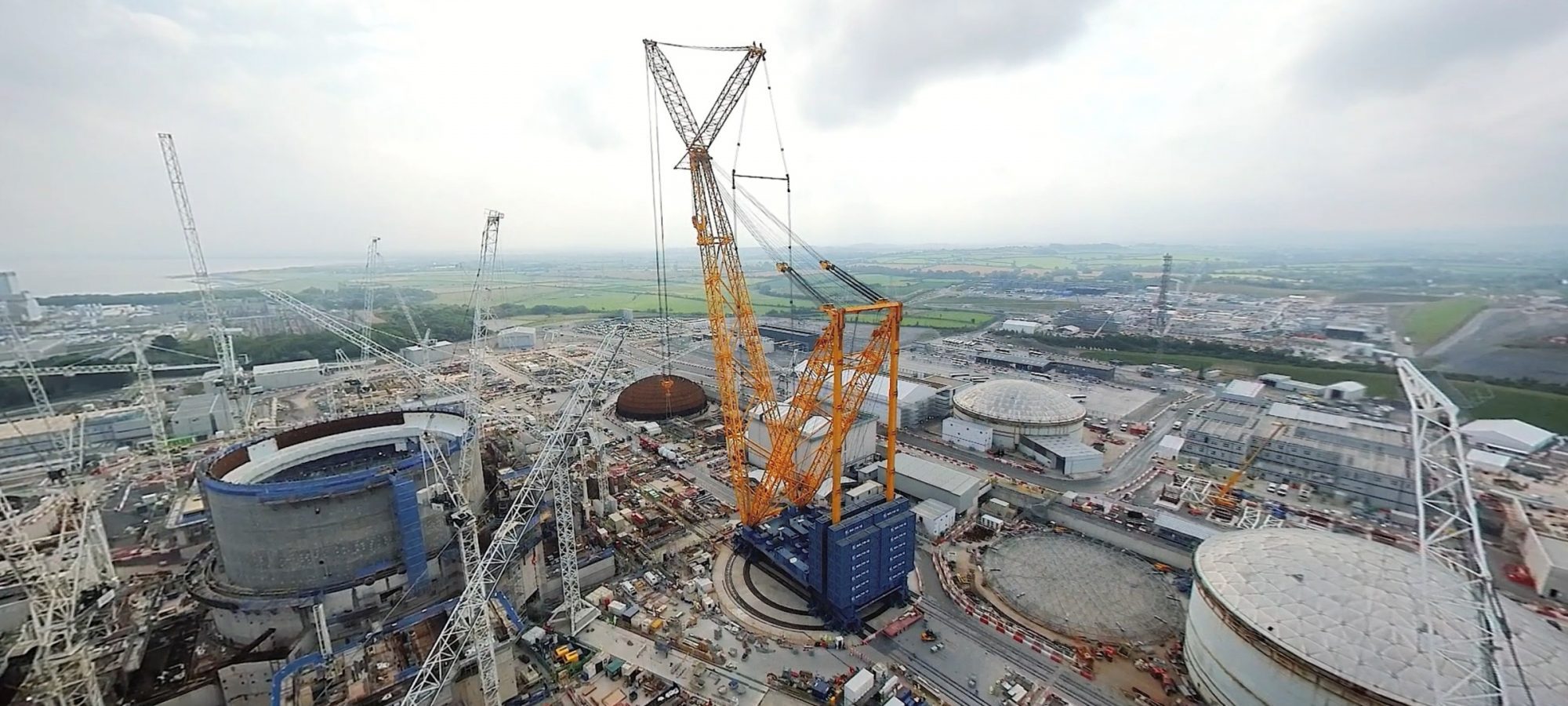 Hinkley Point C Construction Site. Photo Courtesy Of EDF Energy