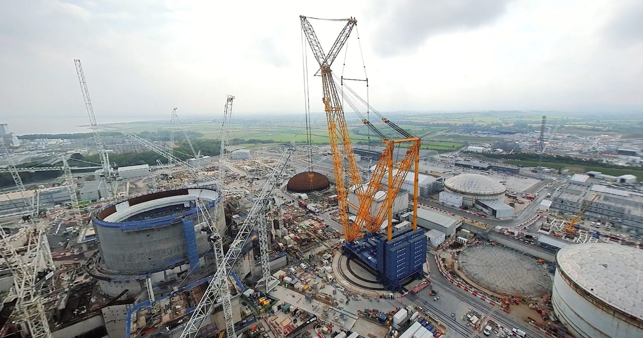 Hinkley Point C Construction Site. Photo Courtesy Of EDF Energy