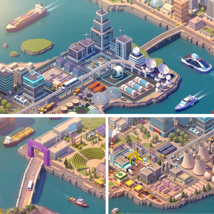 Some Of The Districts Of ECITB World