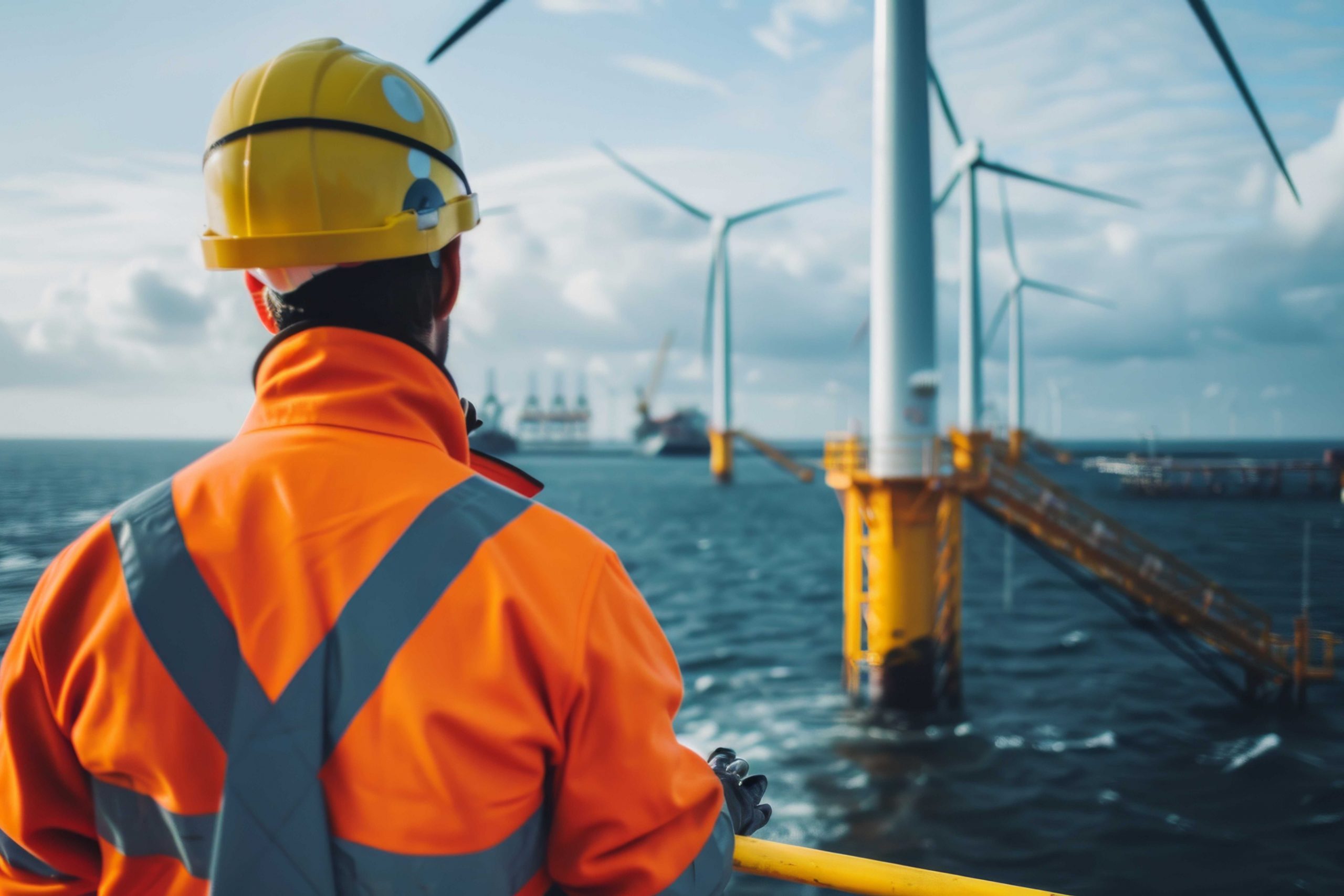 Wind Turbine Maintenance Technician On Offshore Wind Turbines