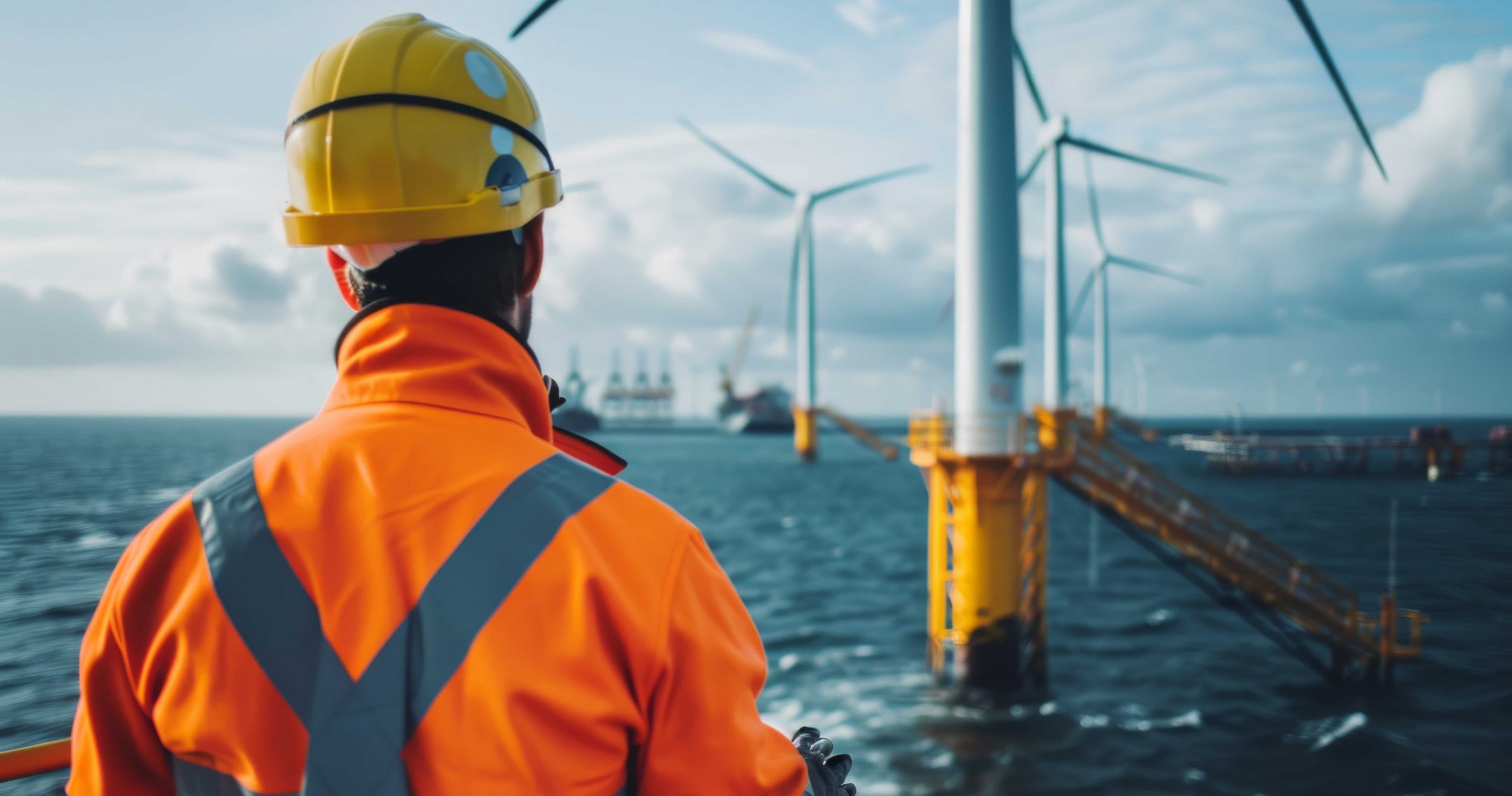 Wind Turbine Maintenance Technician On Offshore Wind Turbines