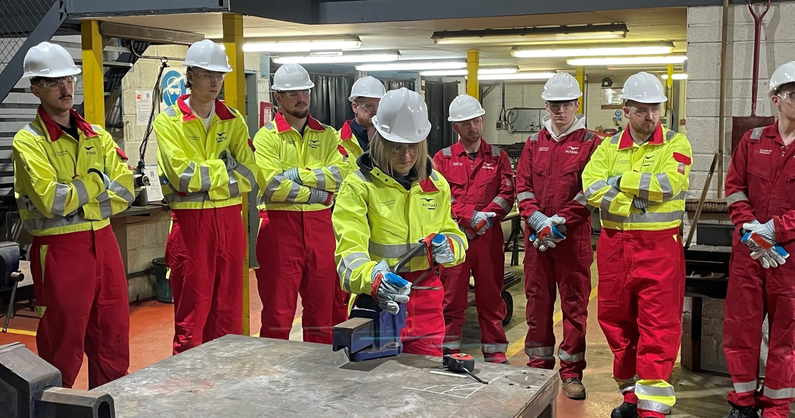 Learner Megan Beckerleg On The First Day Of The Work Ready Programme In Pembrokeshire