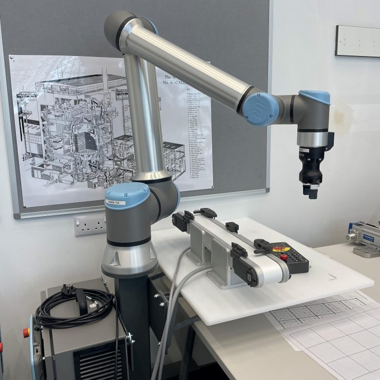 Robotics Training Equipment To Be Used By Learners In Cumbria. Photo By UKAEA