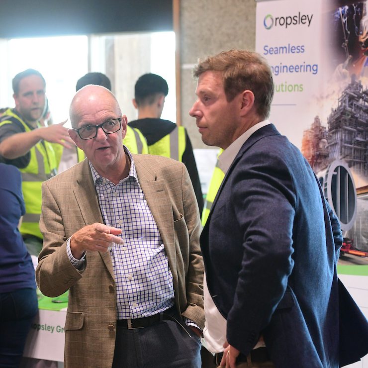 ECITB CEO Andrew Hockey And HEB CEO Iain Harris At Construction & Engineering Week 2026