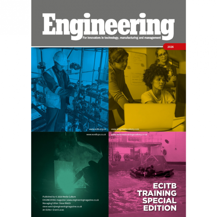 Engineering Magazine 2026 ECITB Training Special Edition Front Cover.