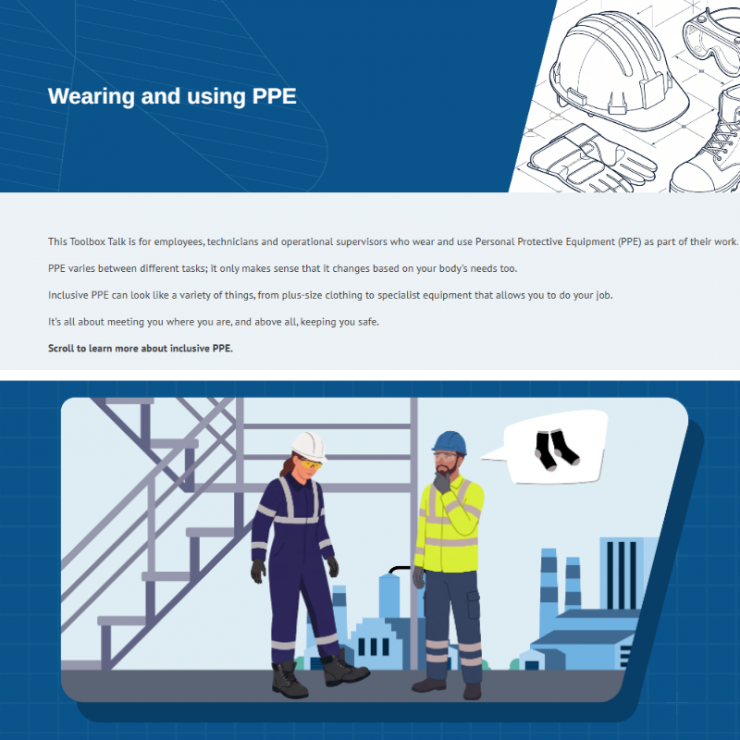 Slides From The Wearing And Using PPE Training Toolbox Talk On ECITB World